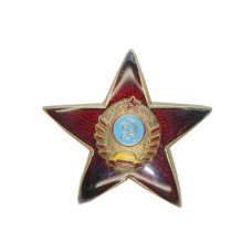 Знак на головной убор, среднего, старшего и высшего начсостава РКМ, обр.1939 г..